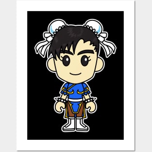 Chibi Chun Li Posters and Art